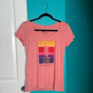Roxy Pink Hawaii Shirt